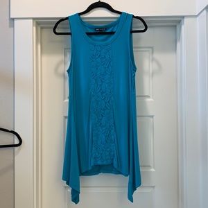 Cable and gauge tank top